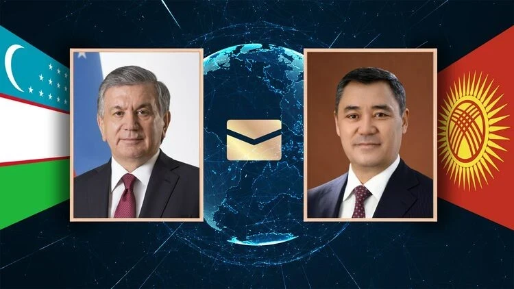Шавкат Мирзиеев поздравил Садыра Жапарова и народ Кыргызстана с Новым годом