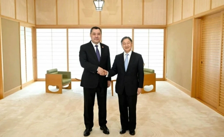 Президент Садыр Жапаров встретился с Императором Японии Нарухито