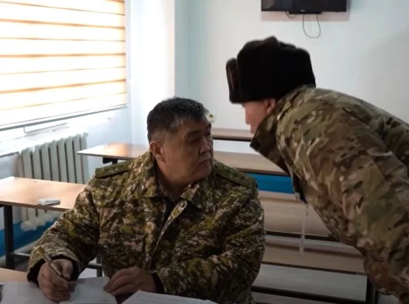 Ташиев неожиданно нагрянул на пограничный КПП