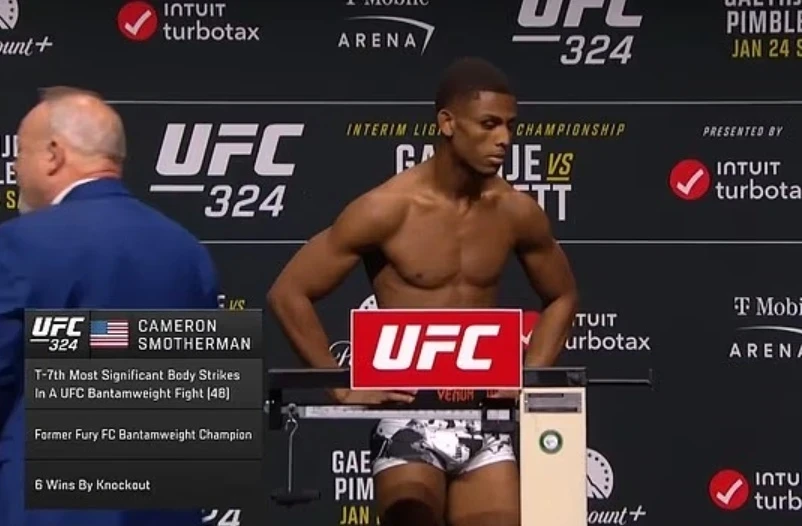 Боец UFC потерял сознание на взвешивании перед UFC 324