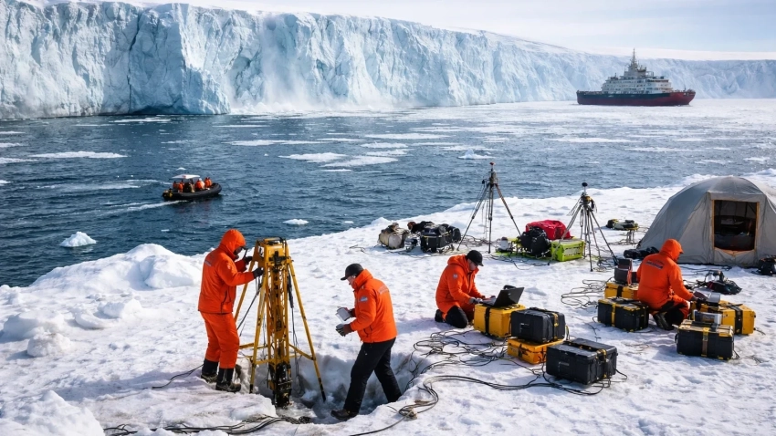Учёные в панике: гигантский ледник «Судного дня» начал движение и угрожает человечеству