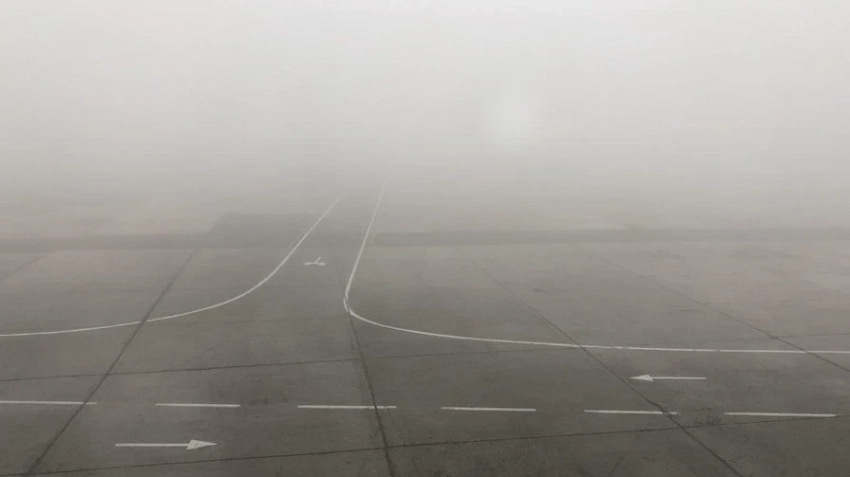 Ташкент накрыл густой туман, десятки рейсов перенаправлены