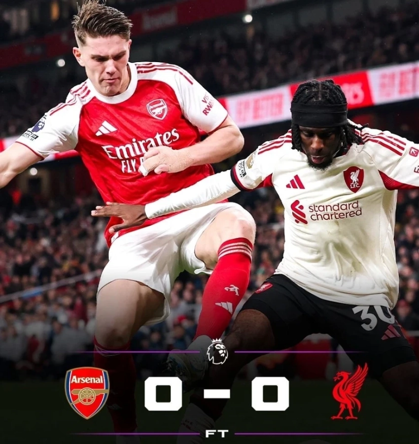 "Арсенал" и "Ливерпуль" поделили очки