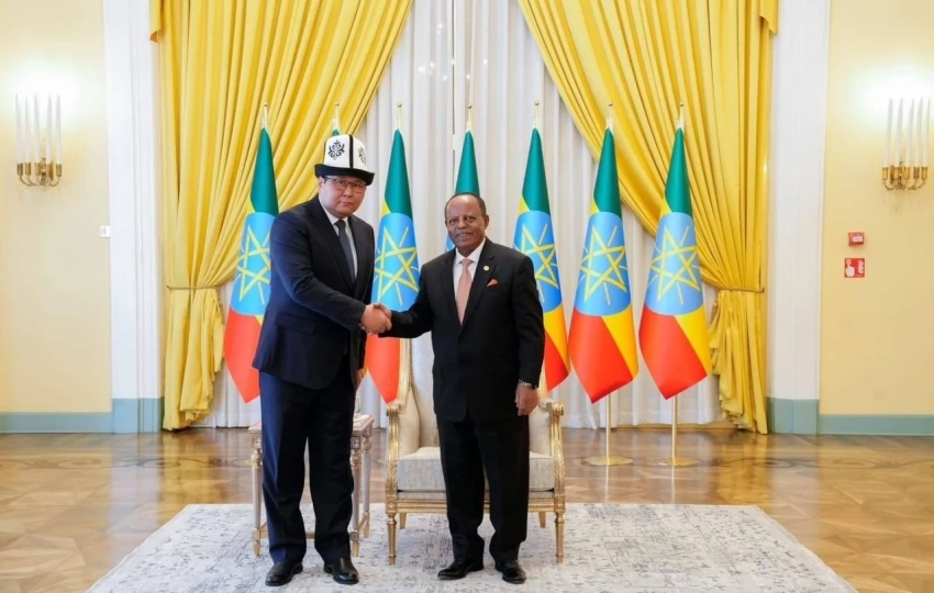 Посол Адылбек Тультемиров вручил верительные грамоты президенту Эфиопии