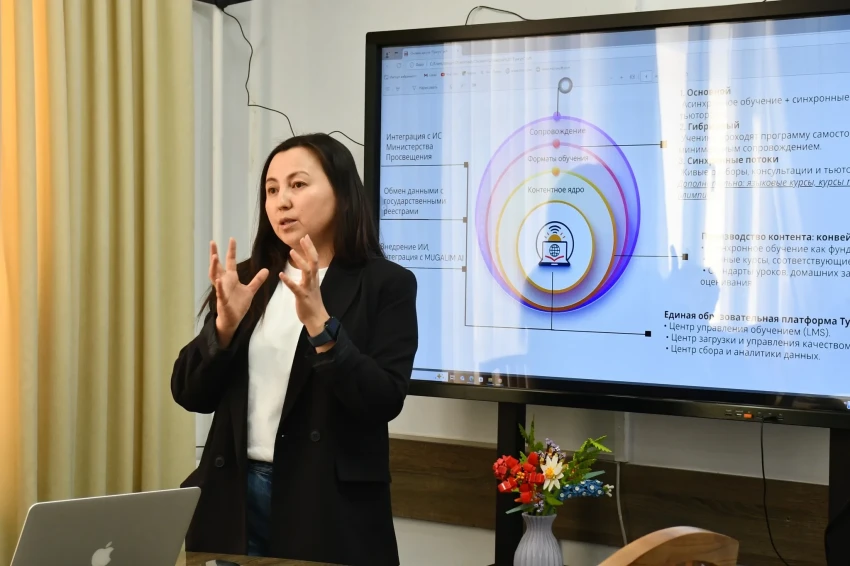 В Бишкеке совершенствуют деятельность онлайн-школы «Тунгуч»