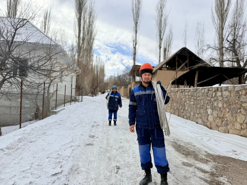 Энергетики Баткенской области перешли на усиленный режим работы из-за похолодания