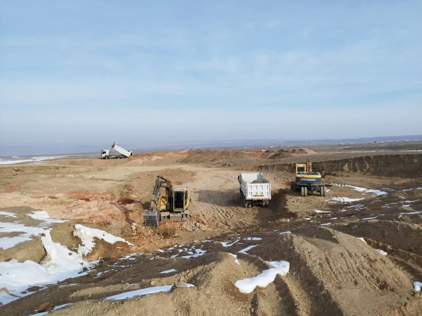 В Баткенском районе начались работы по установке системы капельного орошения