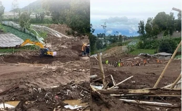 В Индонезии под завалами нашли 70 погибших после оползней