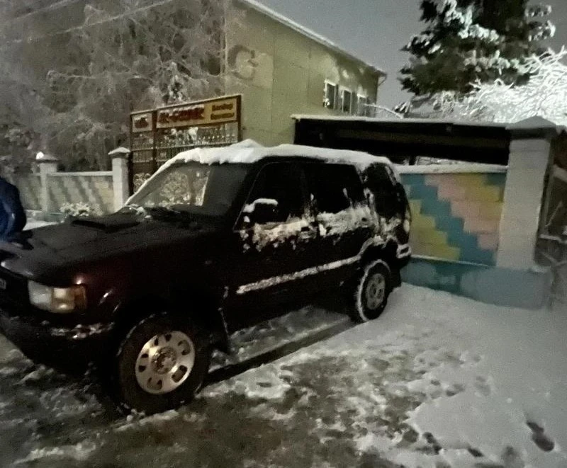 В Таласе милиционеры потушили пожар в автомобиле