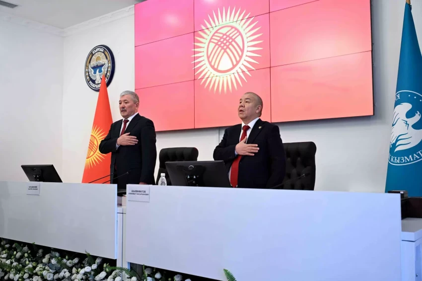 Адылбек Касымалиев принял участие в заседании коллегии Государственной налоговой службы