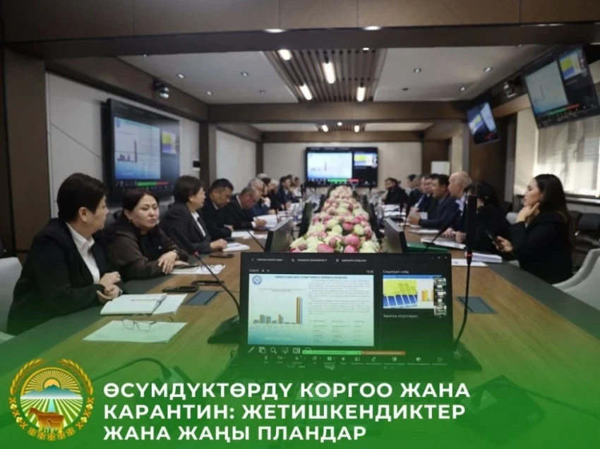 Минсельхоз КР наметил планы по защите растений на 2026 год