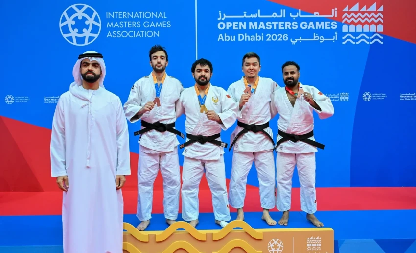 Дзюдоист из Кыргызстана завоевал бронзу на Open Masters Games-2026