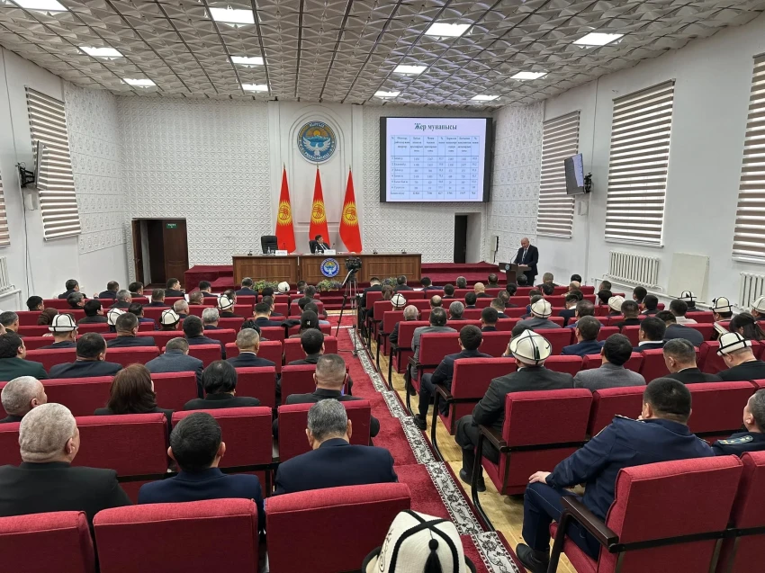 Коллегия в Баткене. Торобаев поручил ускорить запуск приоритетных проектов